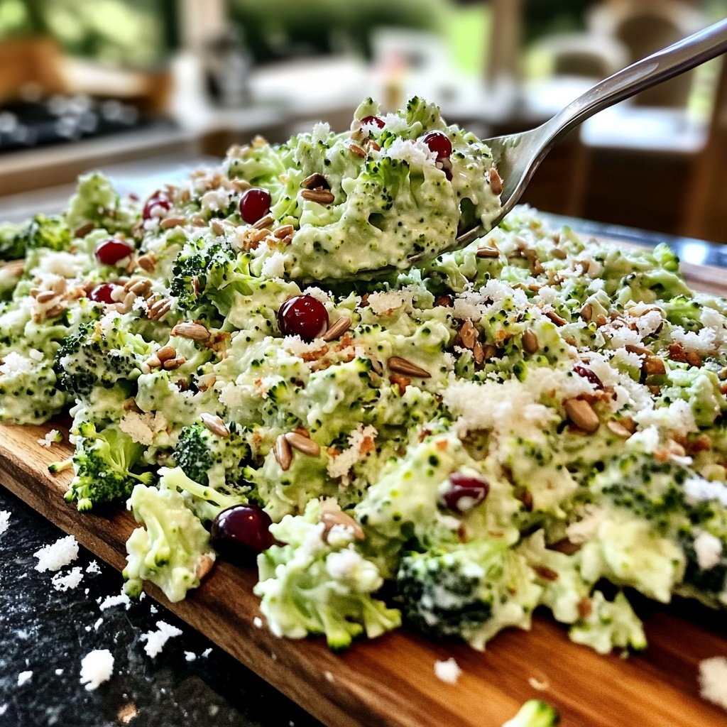 Cremiger Brokkoli-Salat für gesunde Genießer
