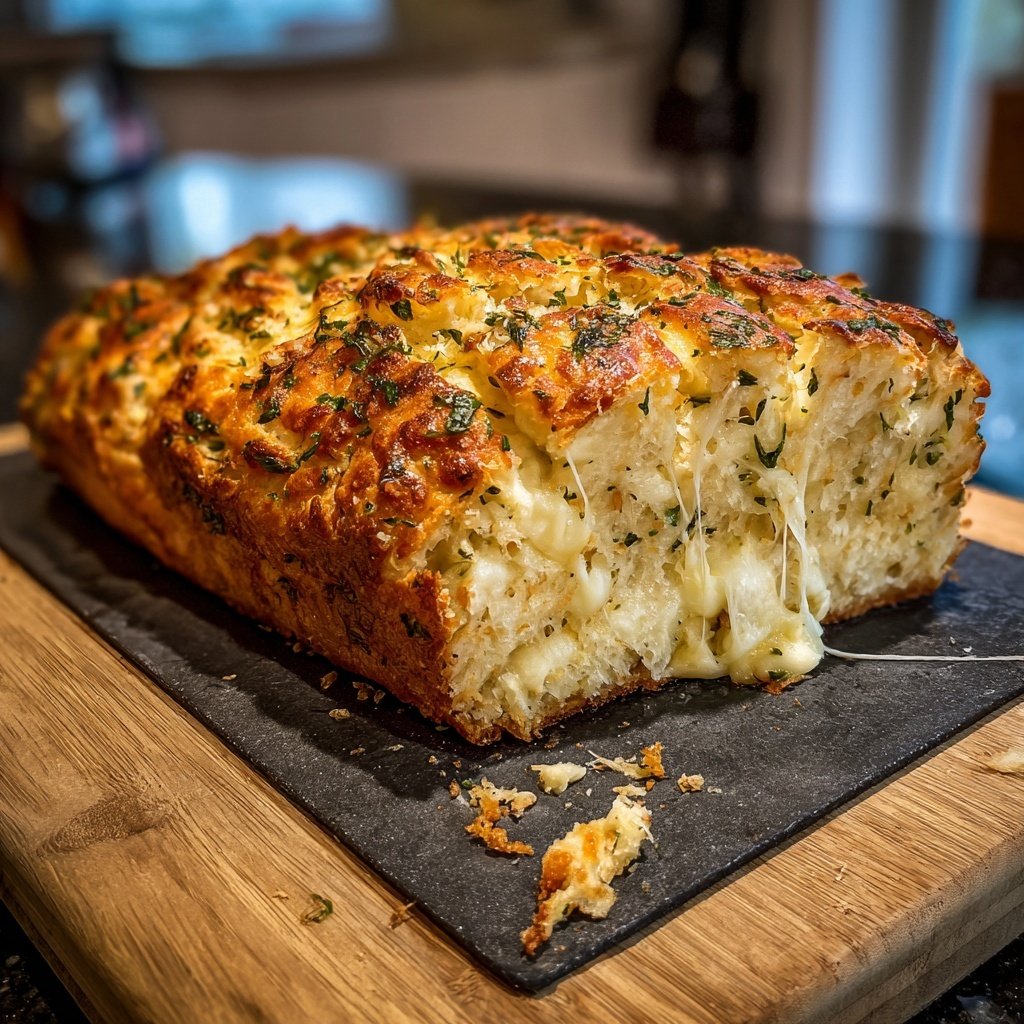 Zupfbrot Mit Käse Füllung