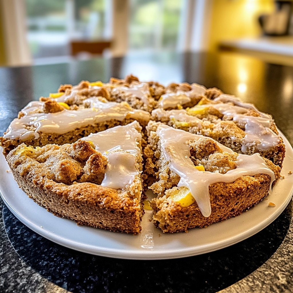 Zitronenkuchen mit Vollkornmehl