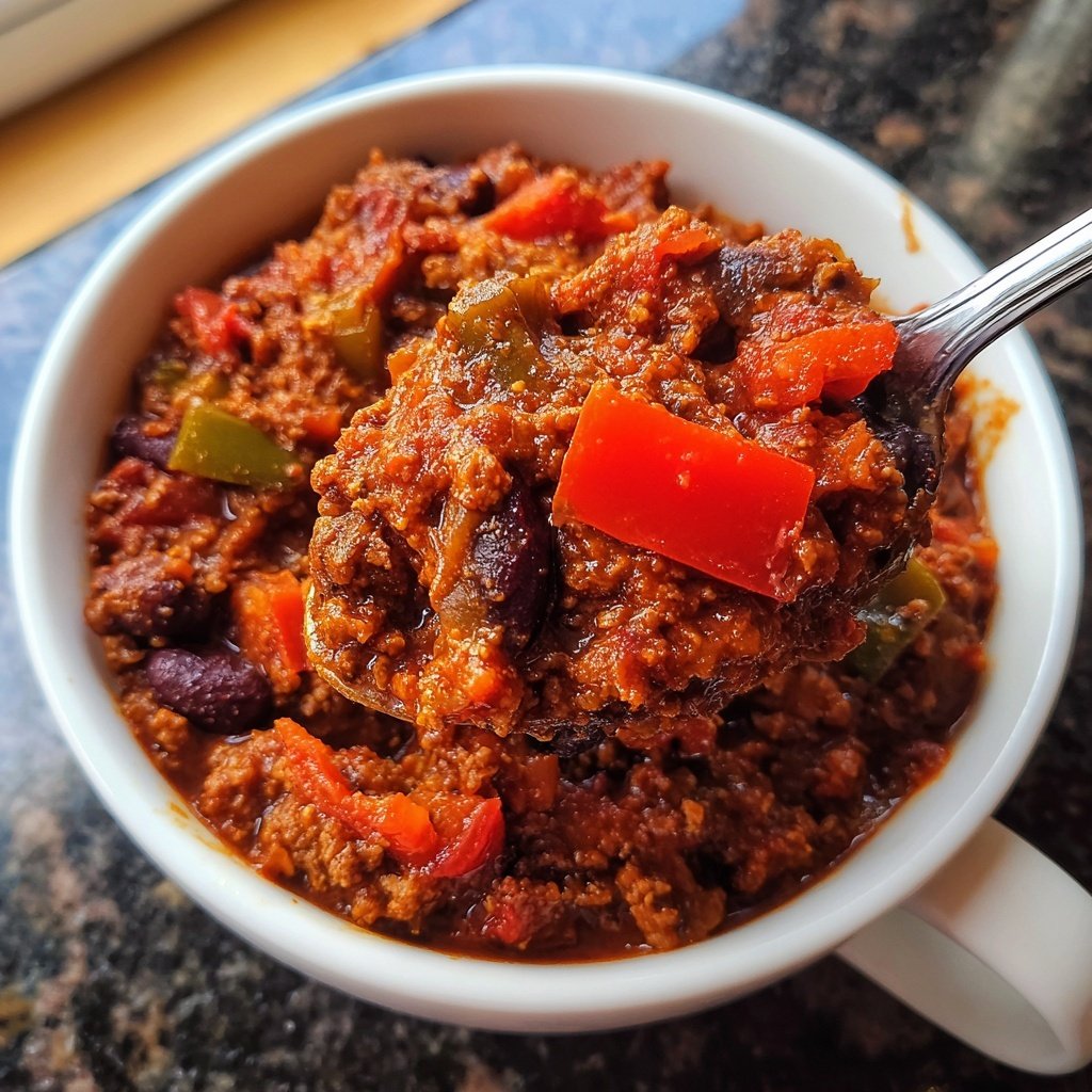 Chili sin Carne mit Bohnen